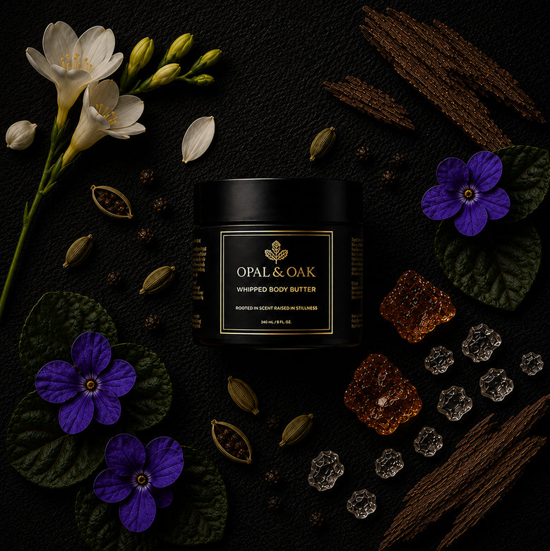 Opal & Oak - Whipped Silky Body Butter - Verdant Amber