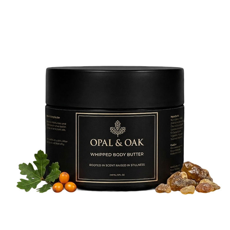Opal & Oak - Whipped Silky Body Butter - Verdant Amber